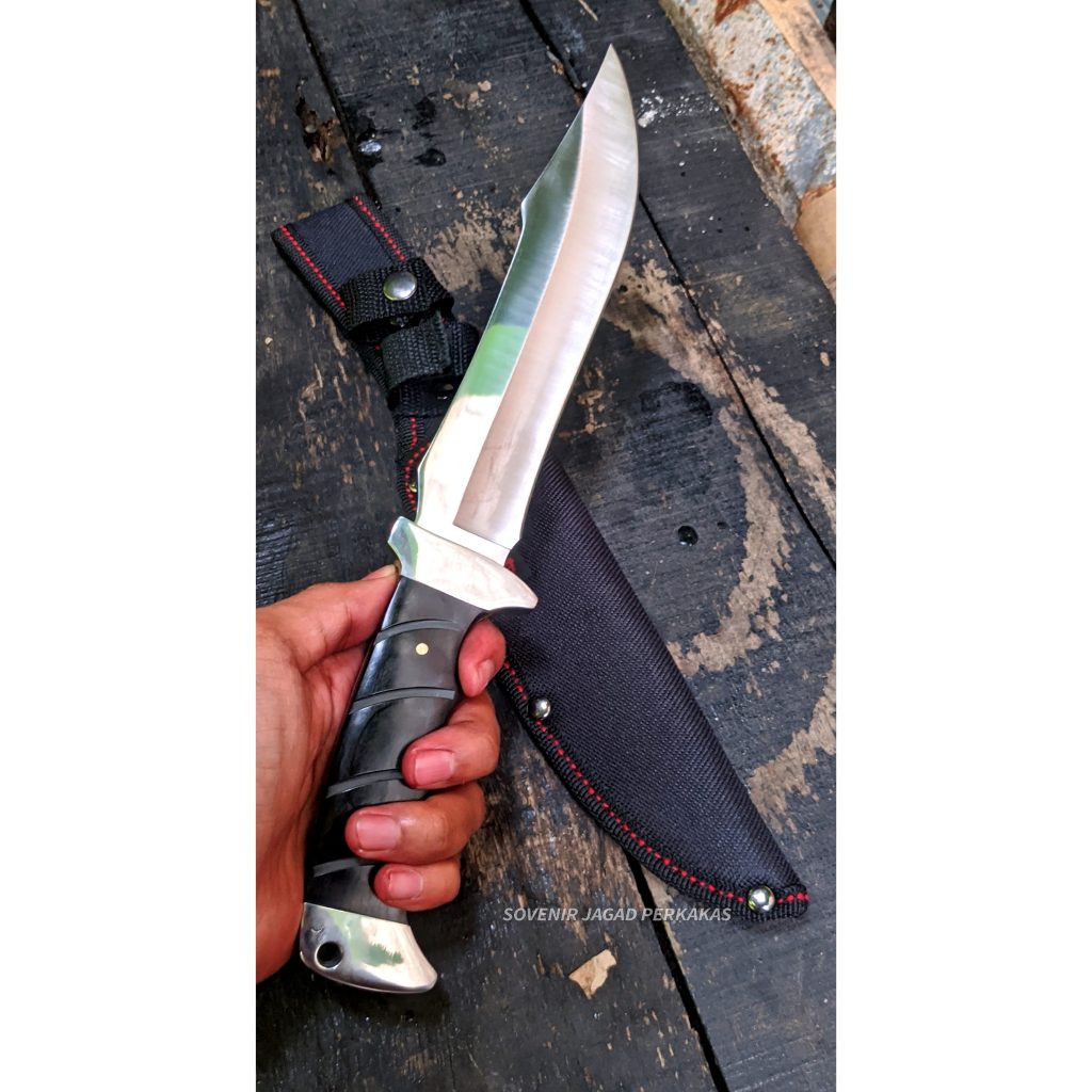 PISAU COLUMBIA G03 Survival Camping Hunting Tahan Karat Stainless Steel Fulltang Kuat Multifungsi