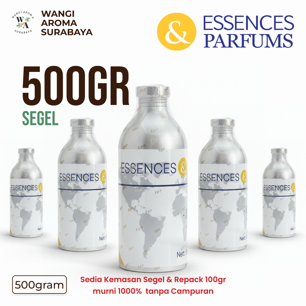 [LINK ESSENCES] BIBIT PARFUM ESSENCES 500GR SEGEL - BIBIT TANPA CAMPURAN - PURE BIBIT PARFUM