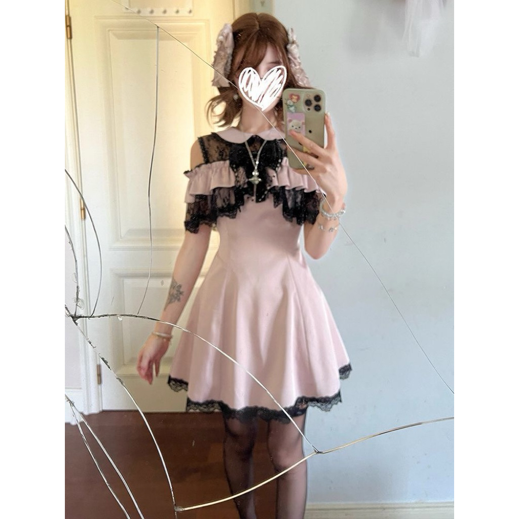 [PRE-ORDER] JIRAI KEI ONE SET DRESS RIBBON COQUETTE