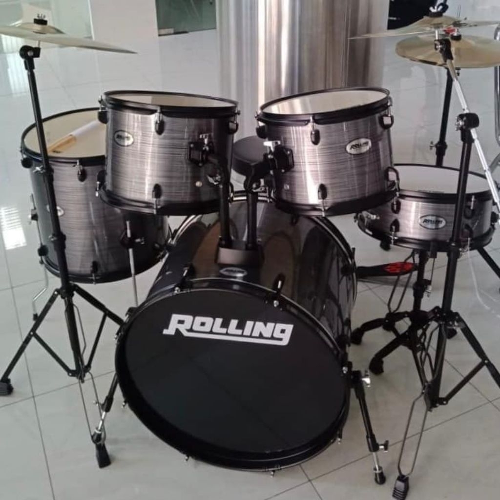 DRUM SET AKUSTIK ROLLING JB-1026 / JB 1026