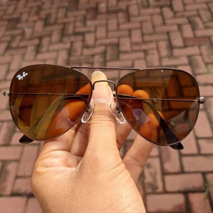 Kacamata Original Rāybān Aviator RB3026 Full Brown