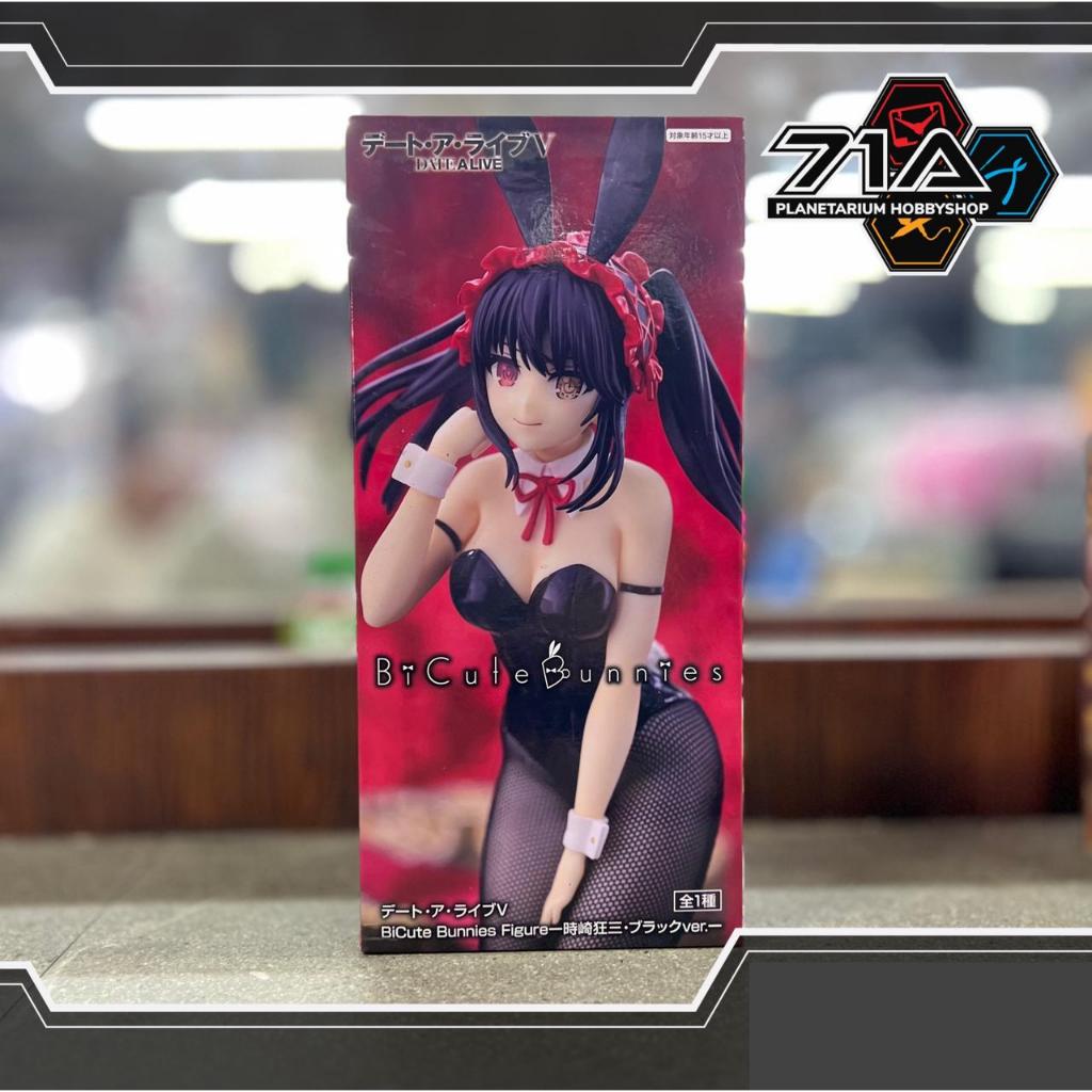 FURYU DATE A LIVE BICUTE BUNNIES FIGURE - KURUMI TOKISAKI BLACK COLOR VER
