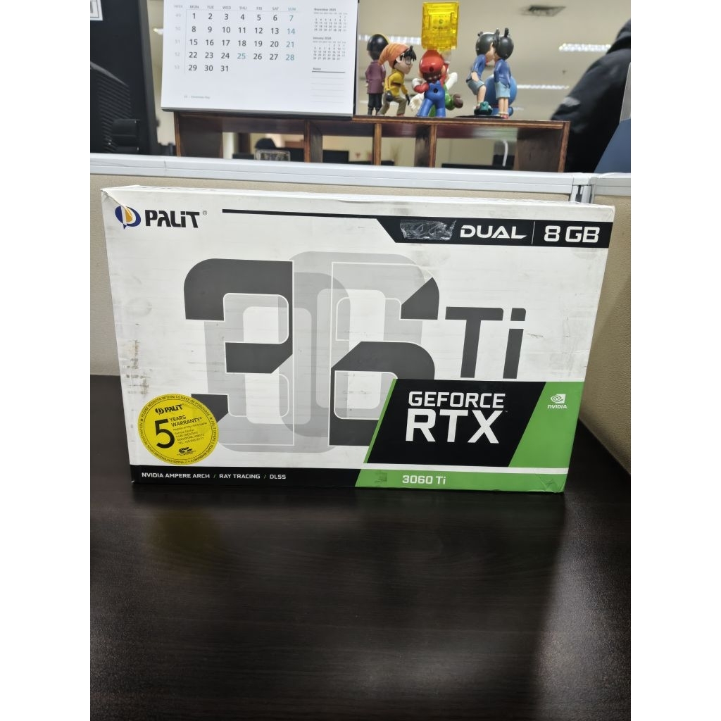 VGA PALIT GEFORCE RTX 3060 TI DUAL 8GB