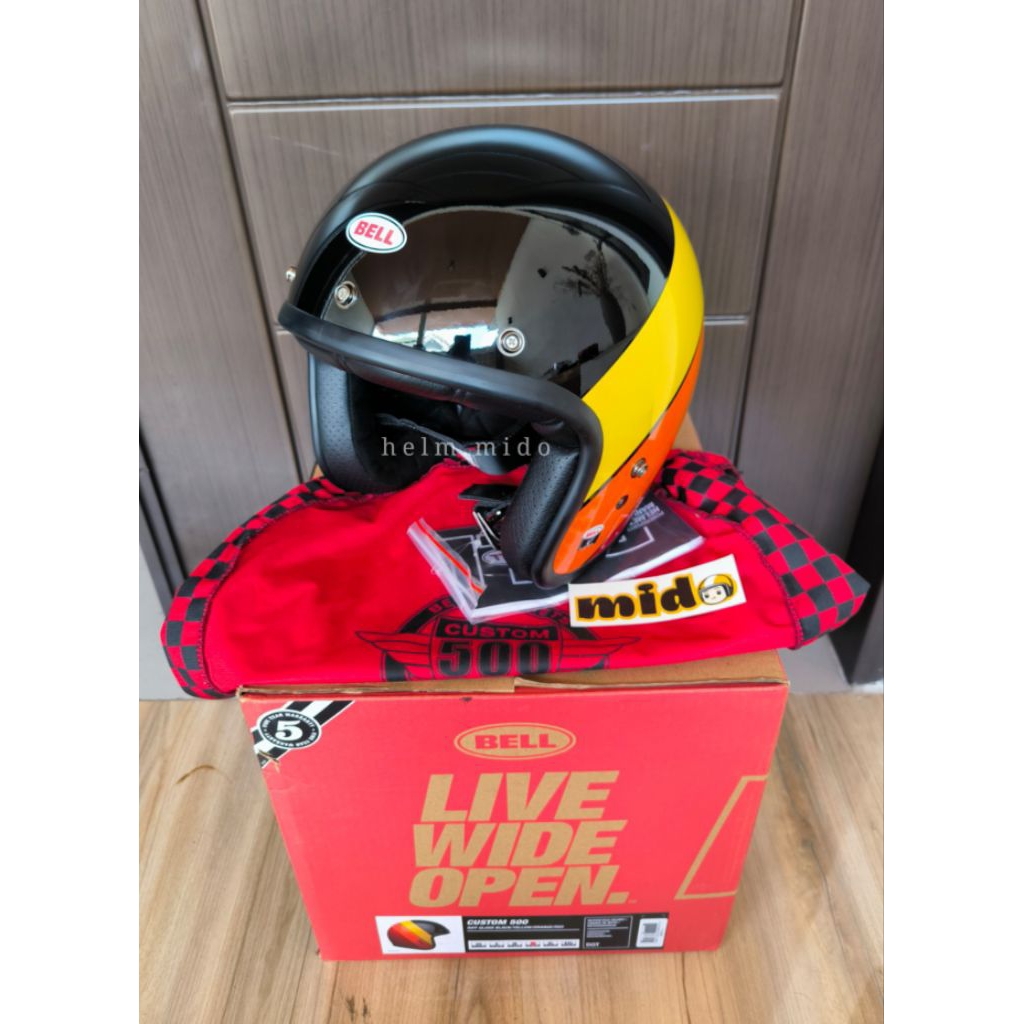 Helm Bell Custom 500 size L not BUCO Arai simpson