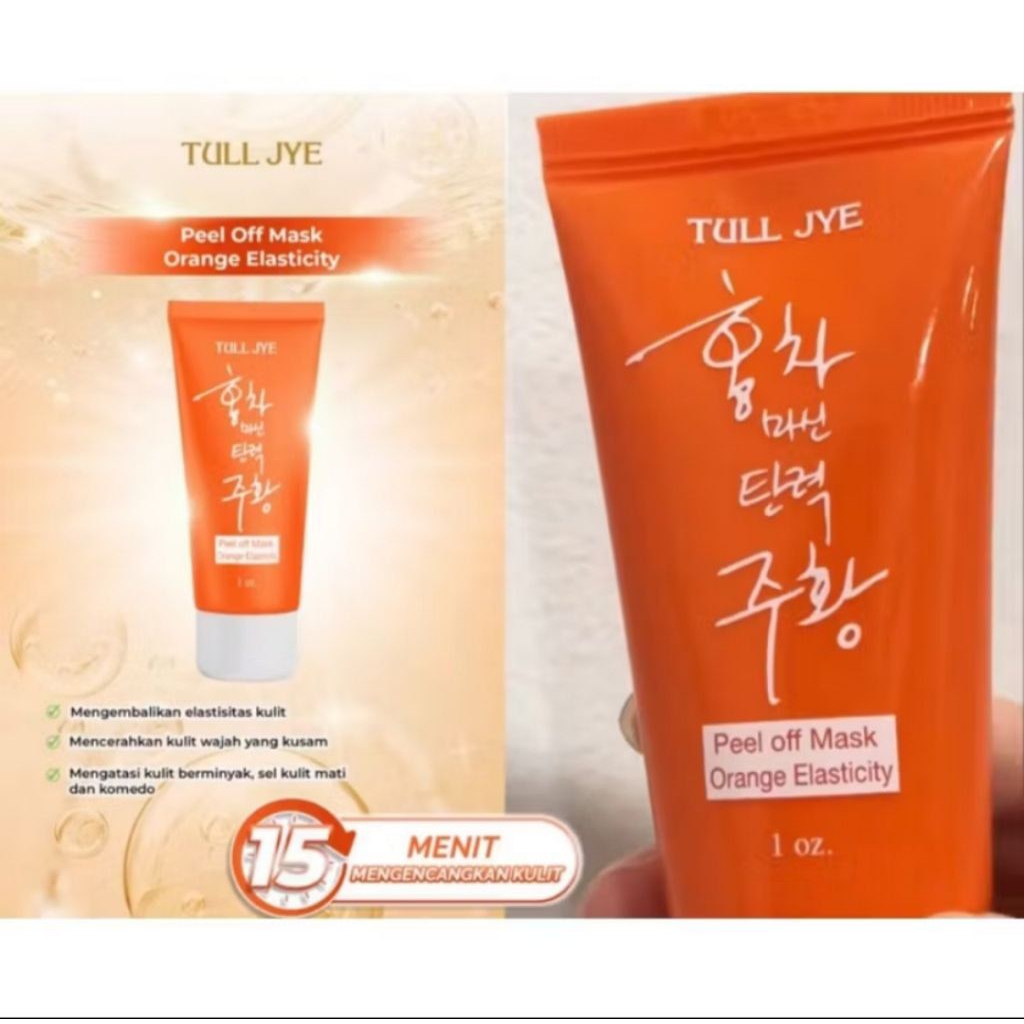 Masker peel off Tull Jye Orange