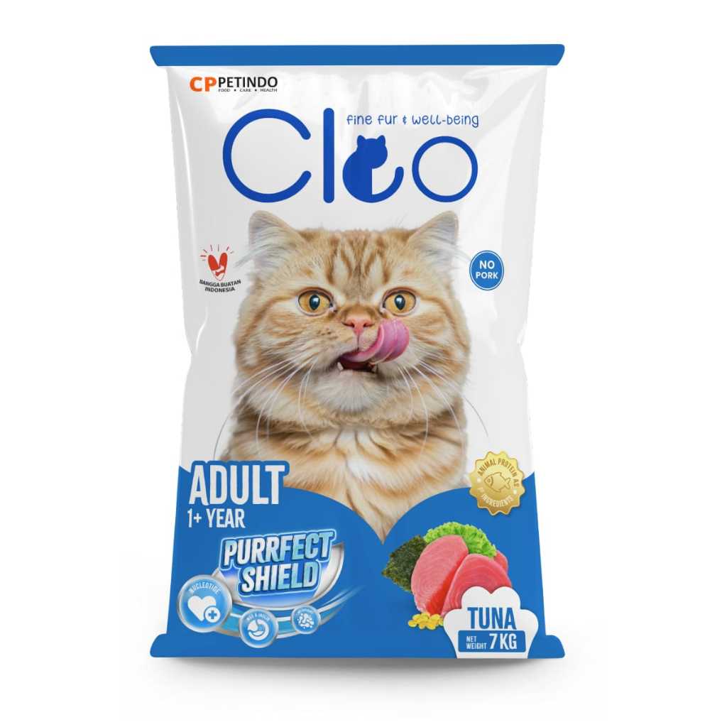 Cleo cat food tuna repack 500gr
