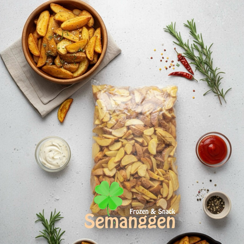 Aviko kentang/potato wedges 2.5kg