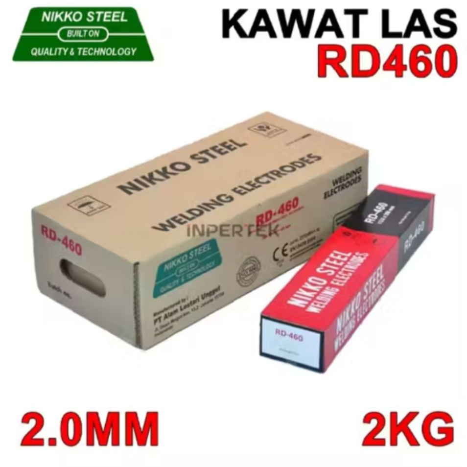 Kawat Las Nikko RD 460 2mm / RD 460 2 mm ( 2kg ) Original