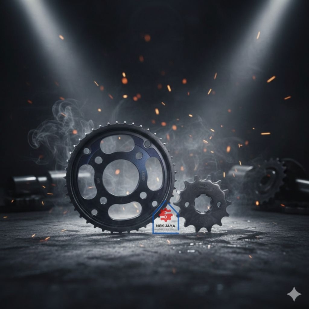 GEAR GIR DEPAN BELAKANG SET YAMAHA JUPITER MX NEW MX 135 14T/38T BERKUALITAS