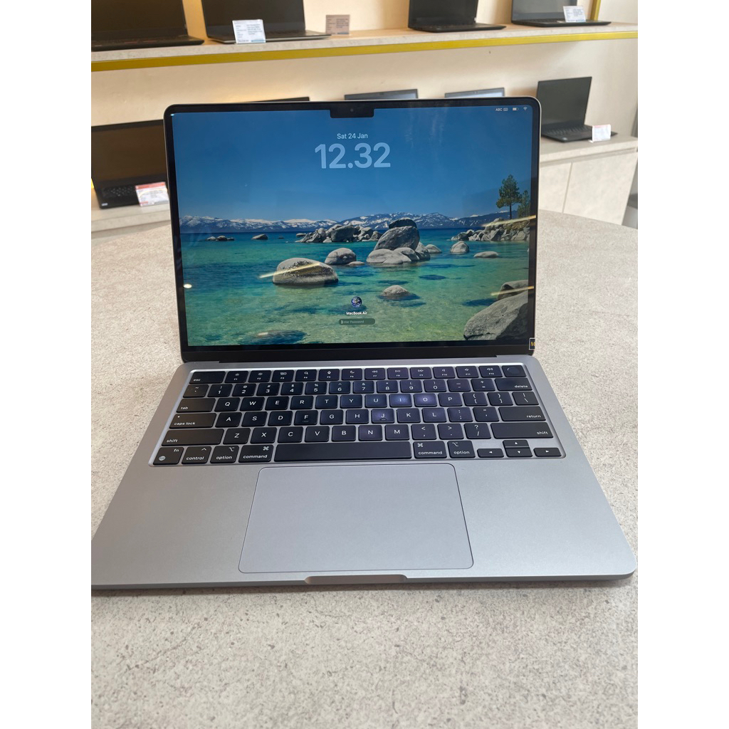 LAPTOP MACBOOK M2 | SECOND | BEKAS | GARANSI 1 TAHUN - MACBOOK AIR M2, Chip Apple m2, RAM 8GB, SSD 2