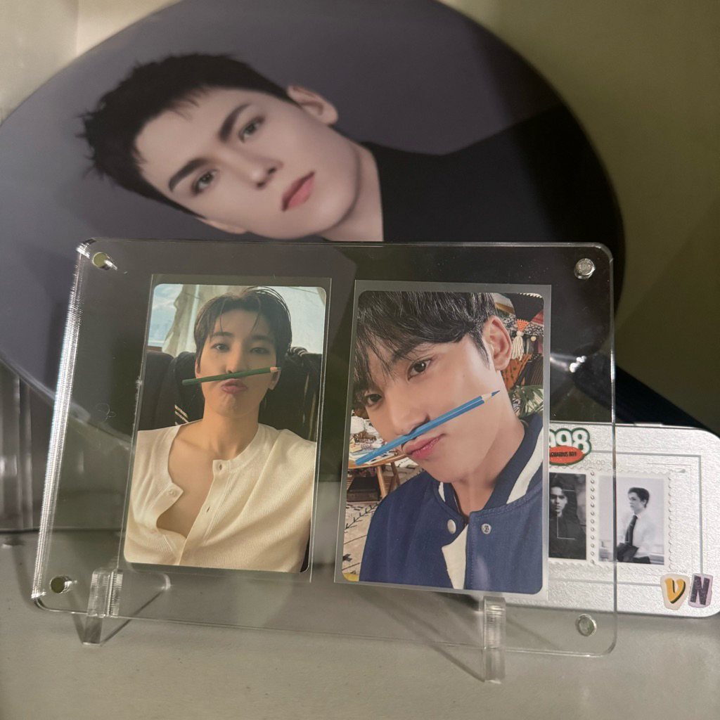 Photocard Minwon pensil ofc (Mingyu Wonwoo)