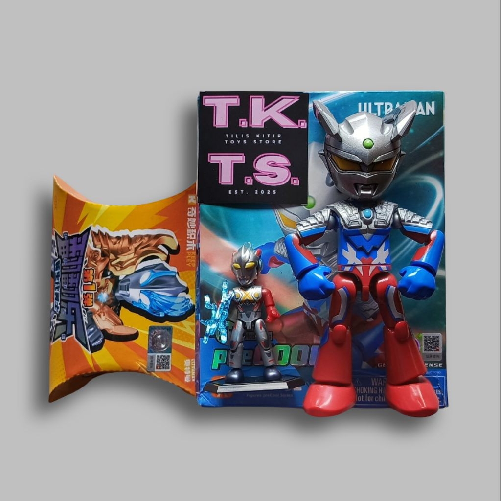 Blokees Ultraman Zero Keeppley Ultraman X Sudah Rakit