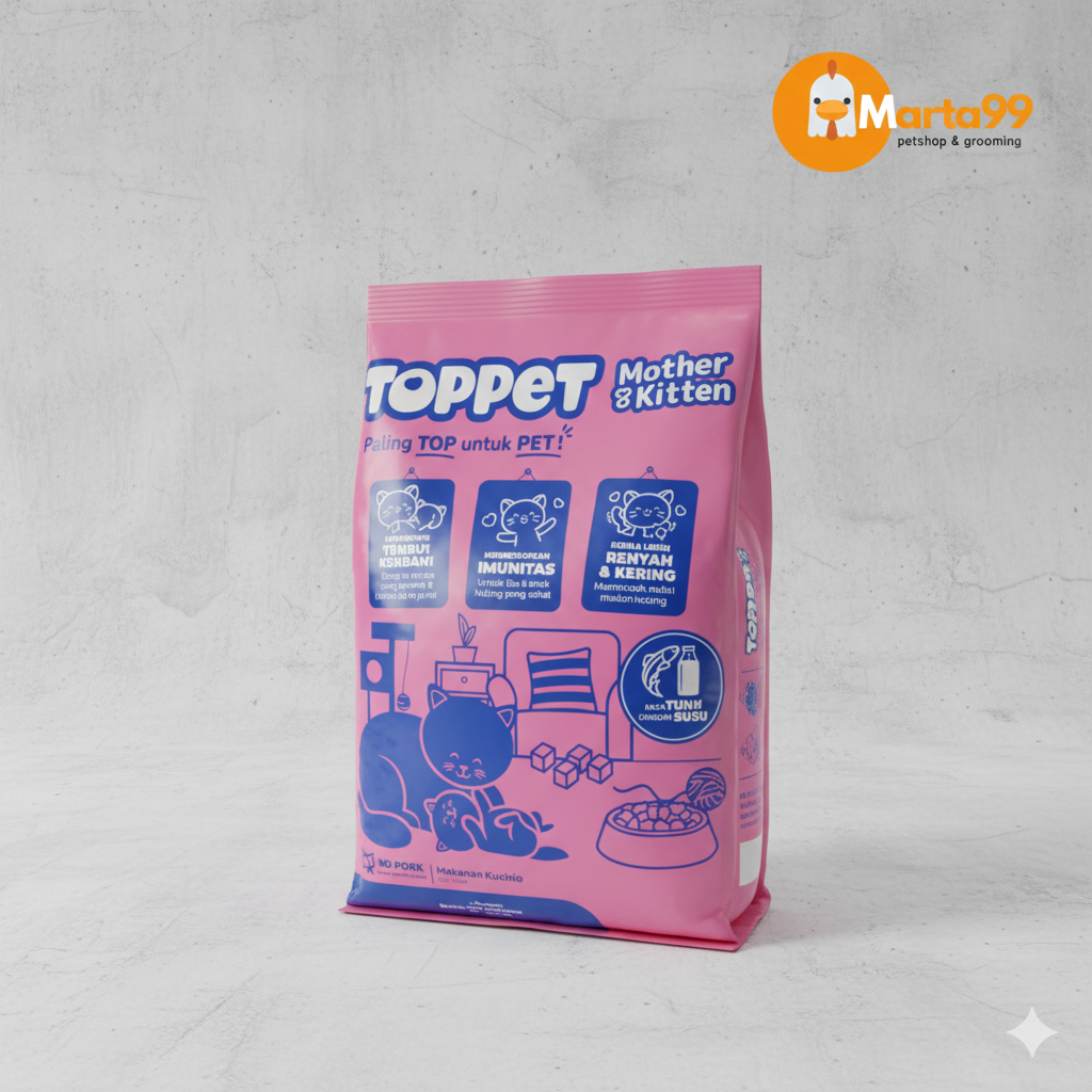 Toppet Mother Kitten Dry Cat Food 800