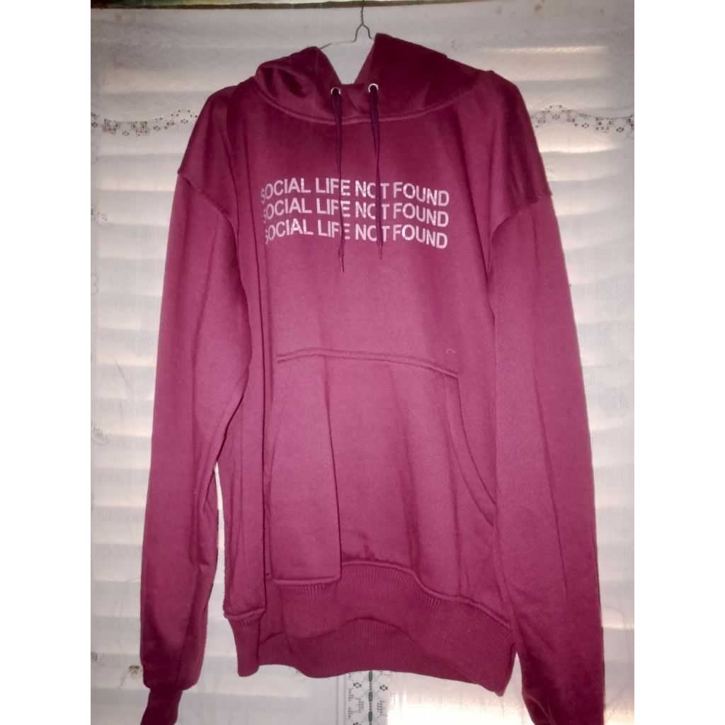 jaket Hoodie pria size XXL