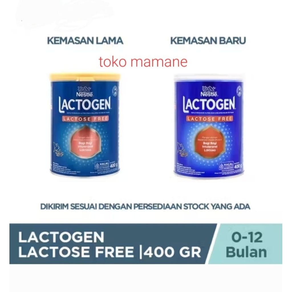 Lactogen Lactose Free (LLF) 400 gram