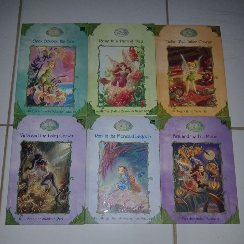buku disneys fairies