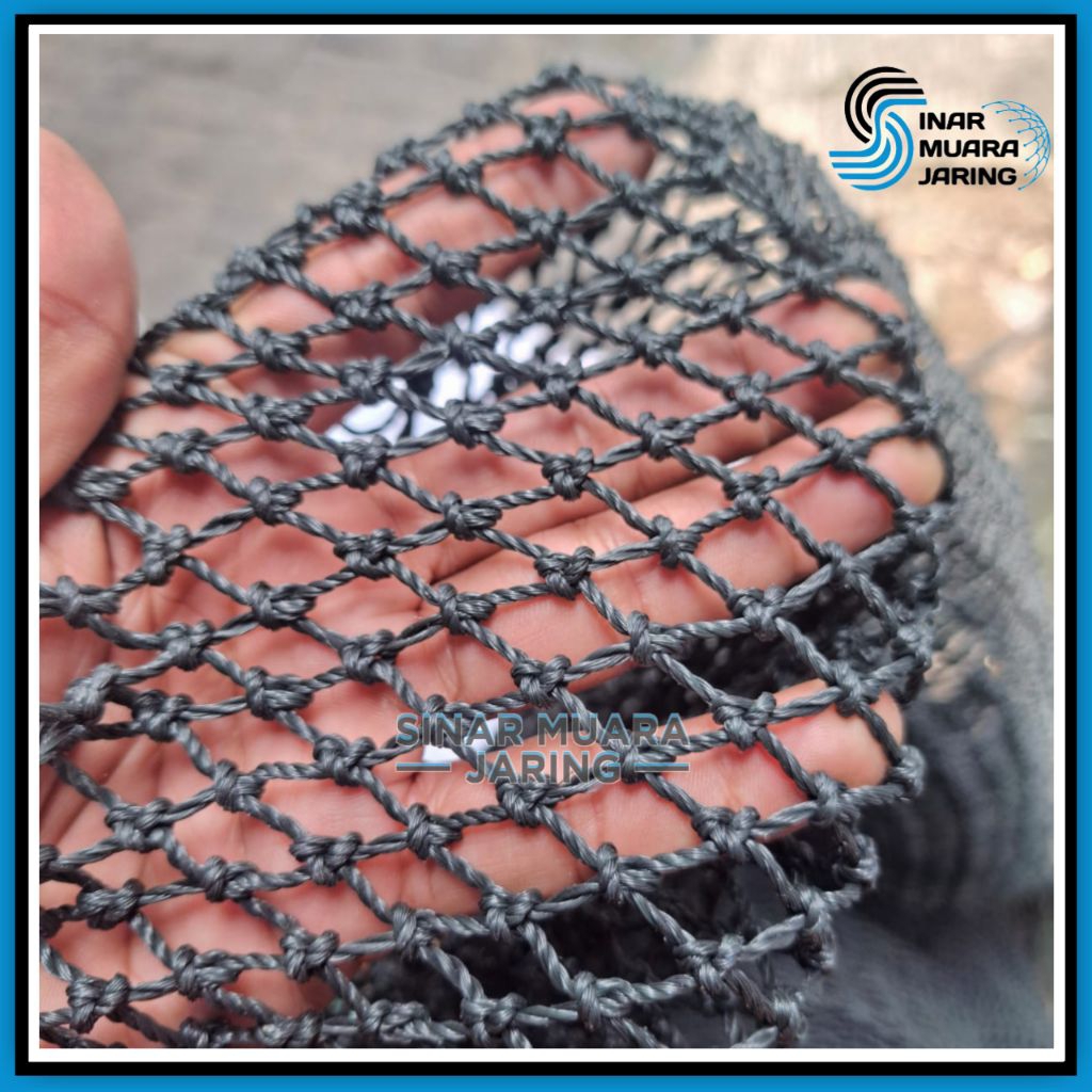 Jaring Lubang 1cm D30 Untuk Golf, Padel, Tenis, Keramba Apung, Pagar Ayam