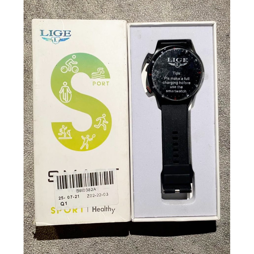 Smart Watch Lige Sport Layar Sentuh
