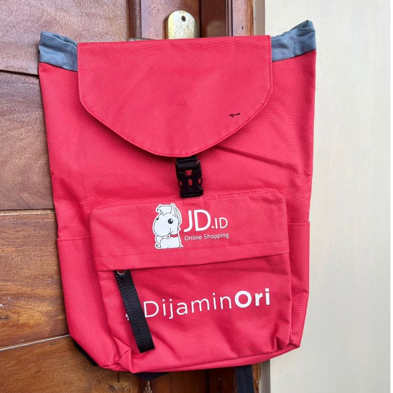 COD GRATIS ONGKIR [Tas JDID Backpack Original Besar Bahan Kanvas]