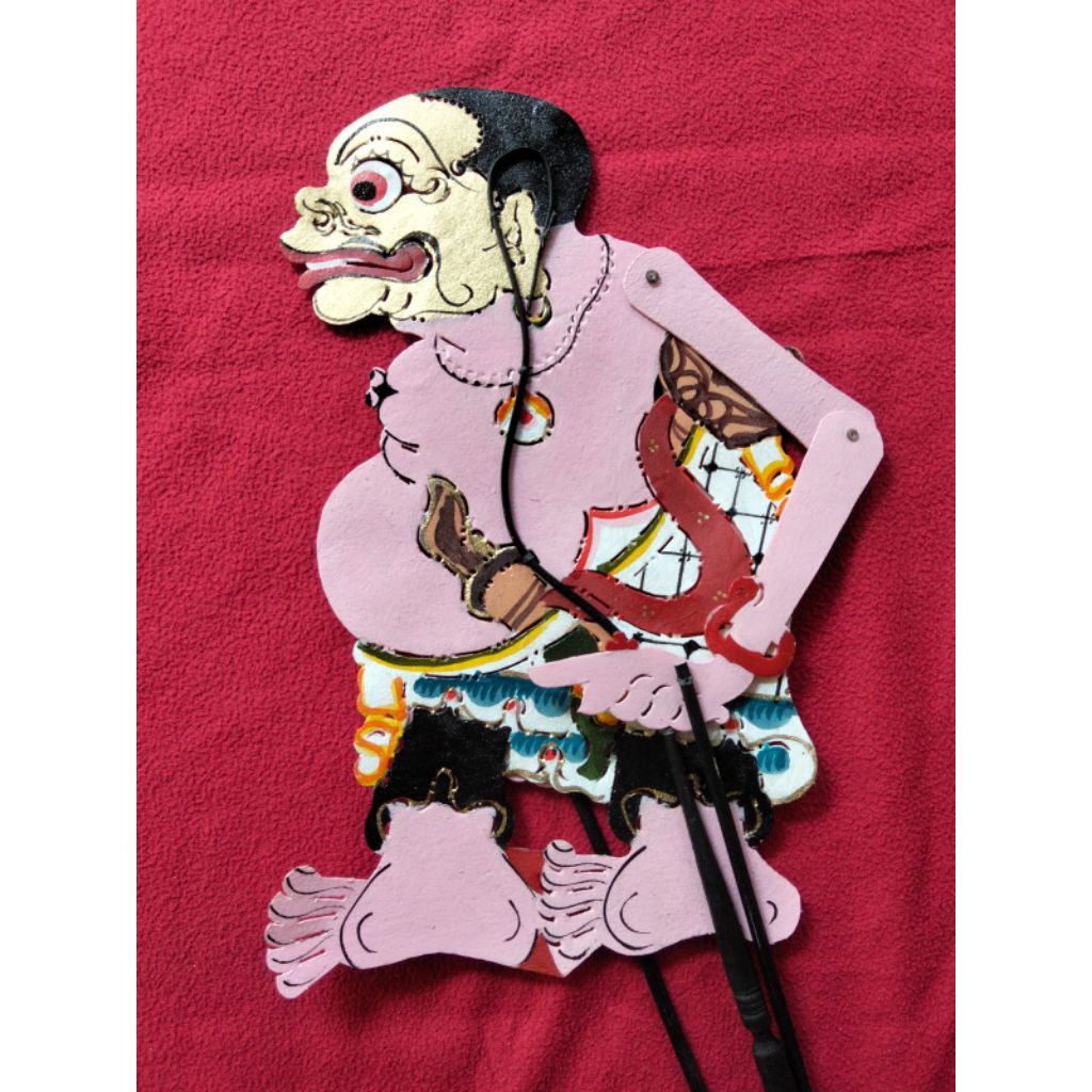 Wayang Bagong /Bagong pink kreasi