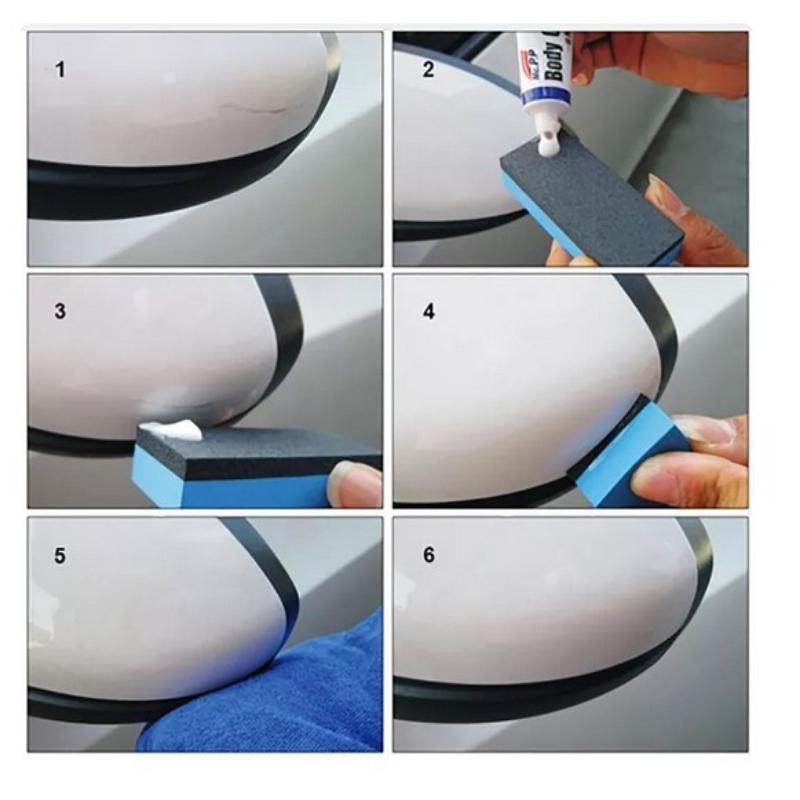 Body Compound Polish Wax Body Compound Obat Penghilang Baret Lecet Halus Mobil Polish Wax