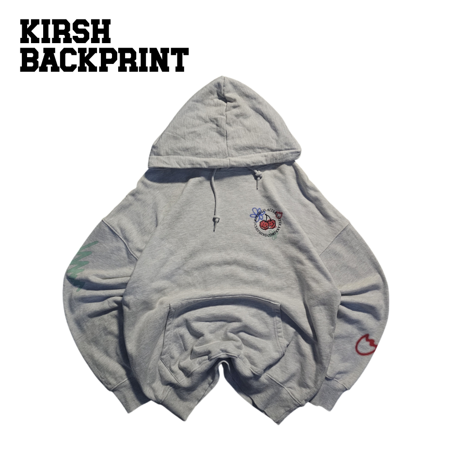 Preloved KIRSH Big Logo Belakang XL