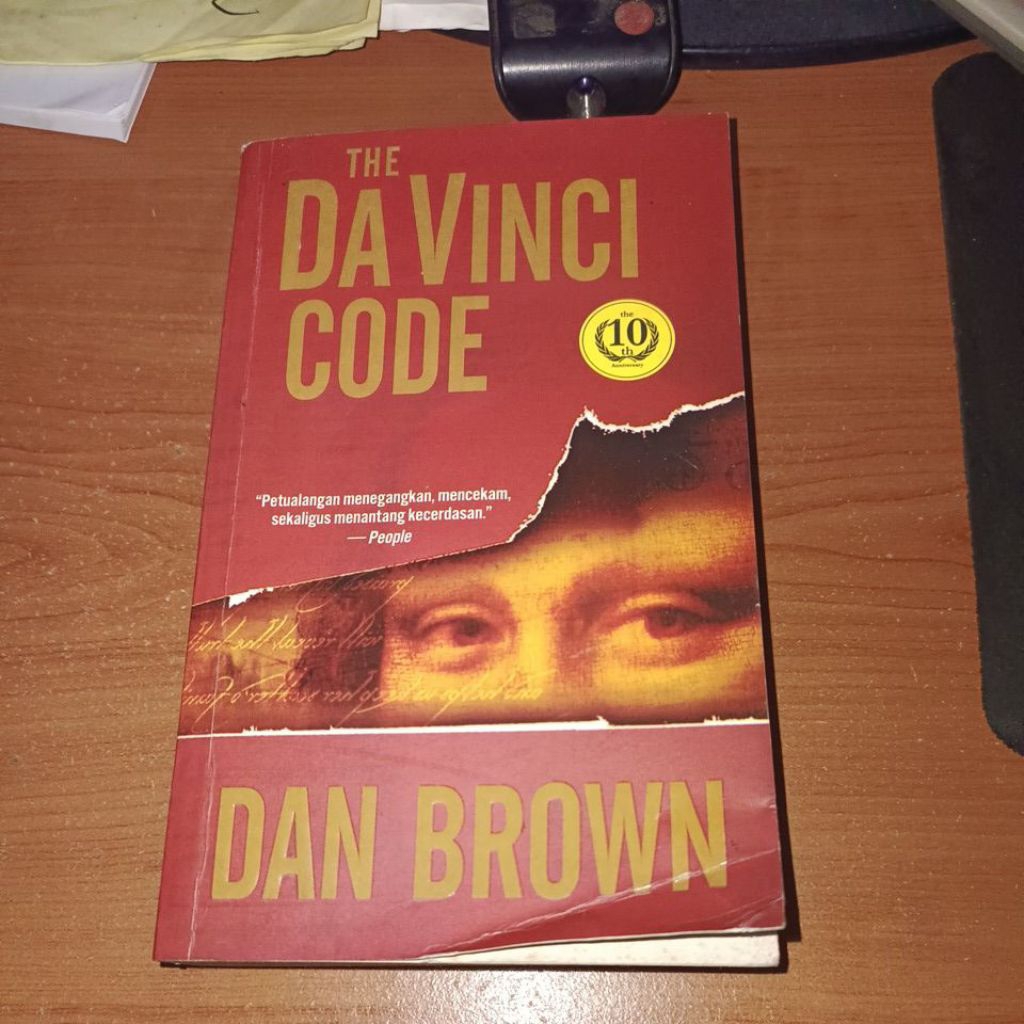 Preloved Original Novel The Da Vinci Code - Dan Brown