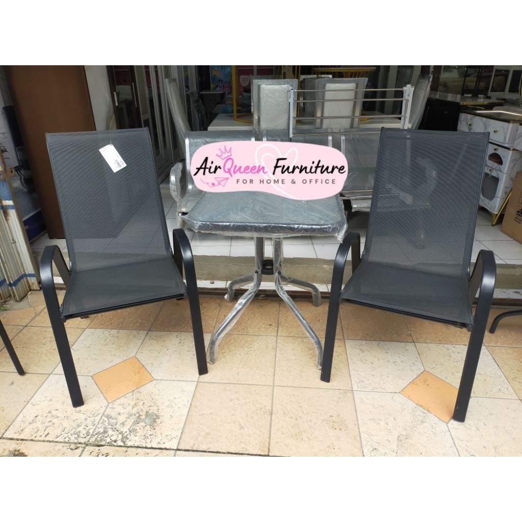 KURSI SANTAI OBELIK IMPORTA | KURSI TERAS | KURSI JARING PALEMBANG