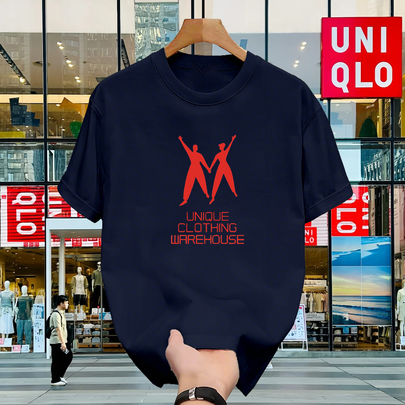 100% Original - Kaos Pria Uniqlo 100% Cotton Basic Premium Lembut