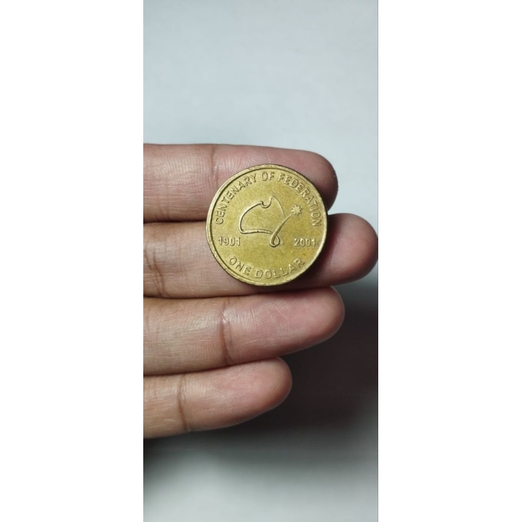 1 Dolar - Potret Elizabeth II ke-4 - Federasi - Australia