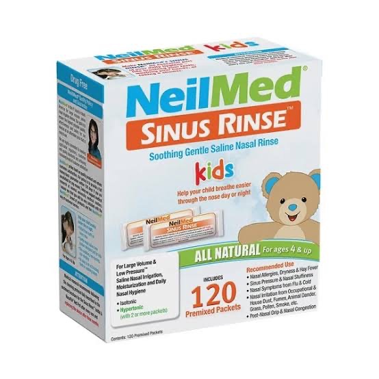 Neilmed Sinus Rinse Kids 120 Premixed Sachets