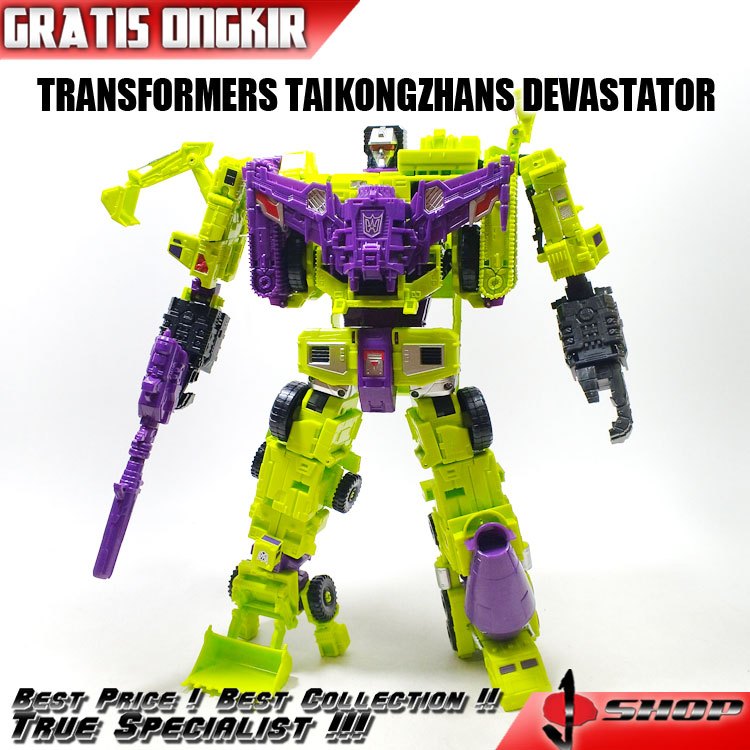TRANSFORMERS TAIKONGZHANS DEVASTATOR BTLG41