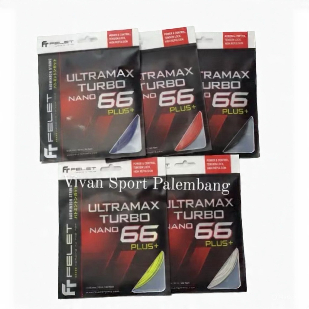 Senar Badminton Felet Ultramax Turbo Nano 66 Plus + / Senar Felet Ultramax Turbo 66