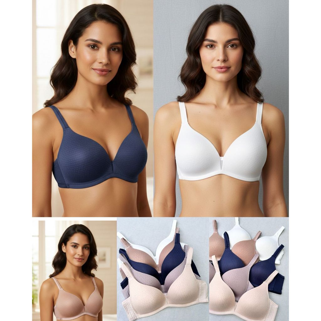 Bra Playtex Wirefree Push-Up | Bra Tanpa Kawat - 6472
