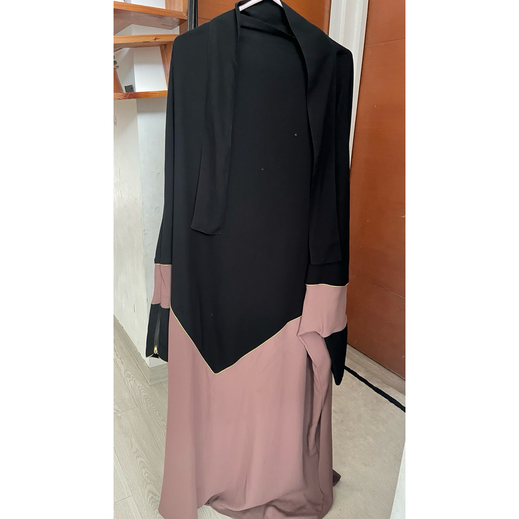 ans shine preloved overhead abaya