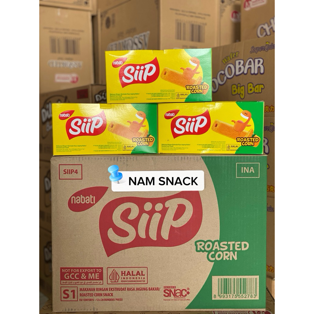 Nabati Siip Jagung 1 Dus Karton Isi 15 Box