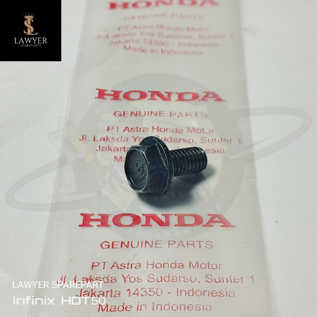Baut Hitam K10 for Frame Body Rangka Sasis Honda CBR 150R New Mega Pro FI Karbu Vario 125 CRF 250 Ra