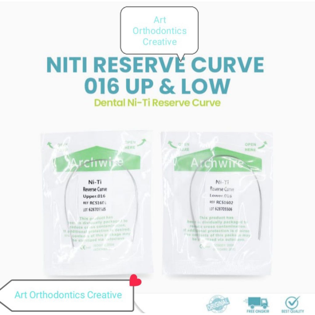 Wire Niti .016 Reverse Curve Of Spee (CRS)