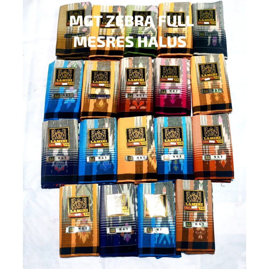 SARUNG LAMIRI 210 MGT ZEBRA FULL MESRES HALUS ISTIMEWA TERMURAH