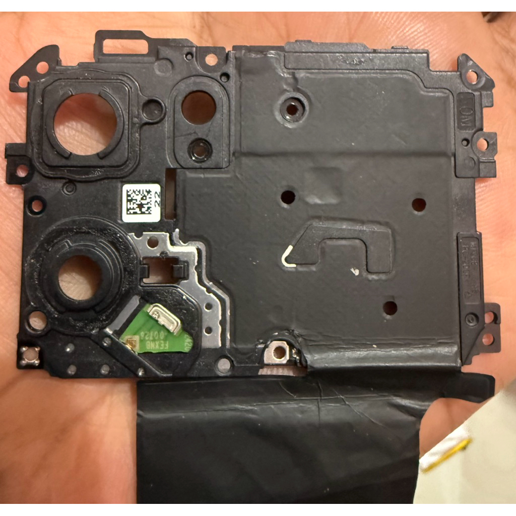 tutup mesin+fleksibel lampu cover vivo Y19S/Y19S pro original copotan