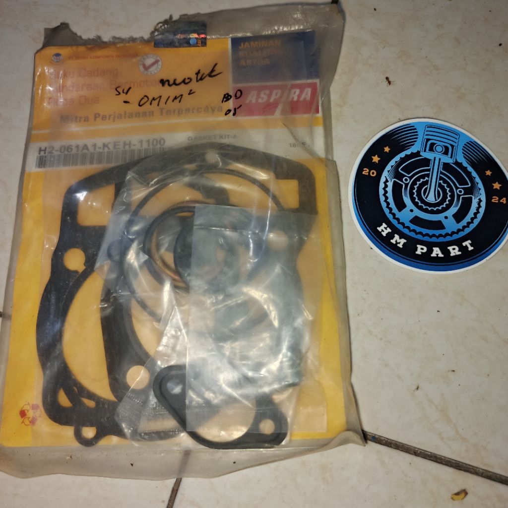 061A1-KEH-003 gasket kit A top set megapro primus megapro lama GL pro neo tech tiger honda aspira