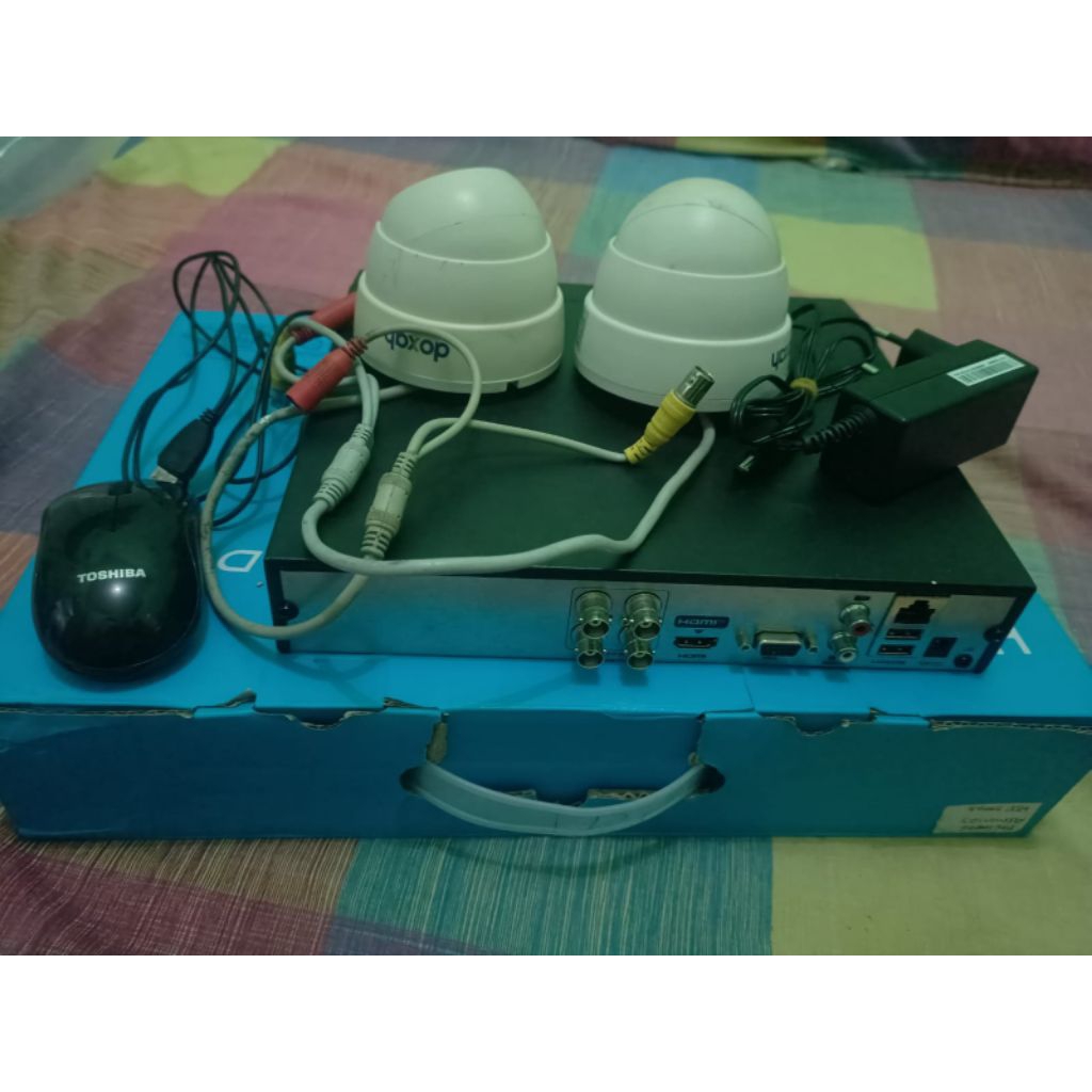 Kamera CCTV 4ch Paket Murah