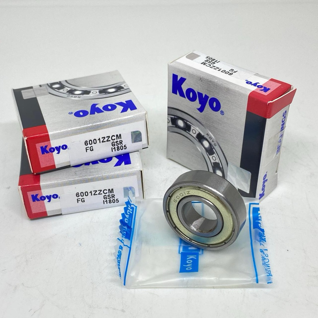 Bearing 6001ZZ KOYO Bearing Tutup Besi 6001 ZZ KOYO