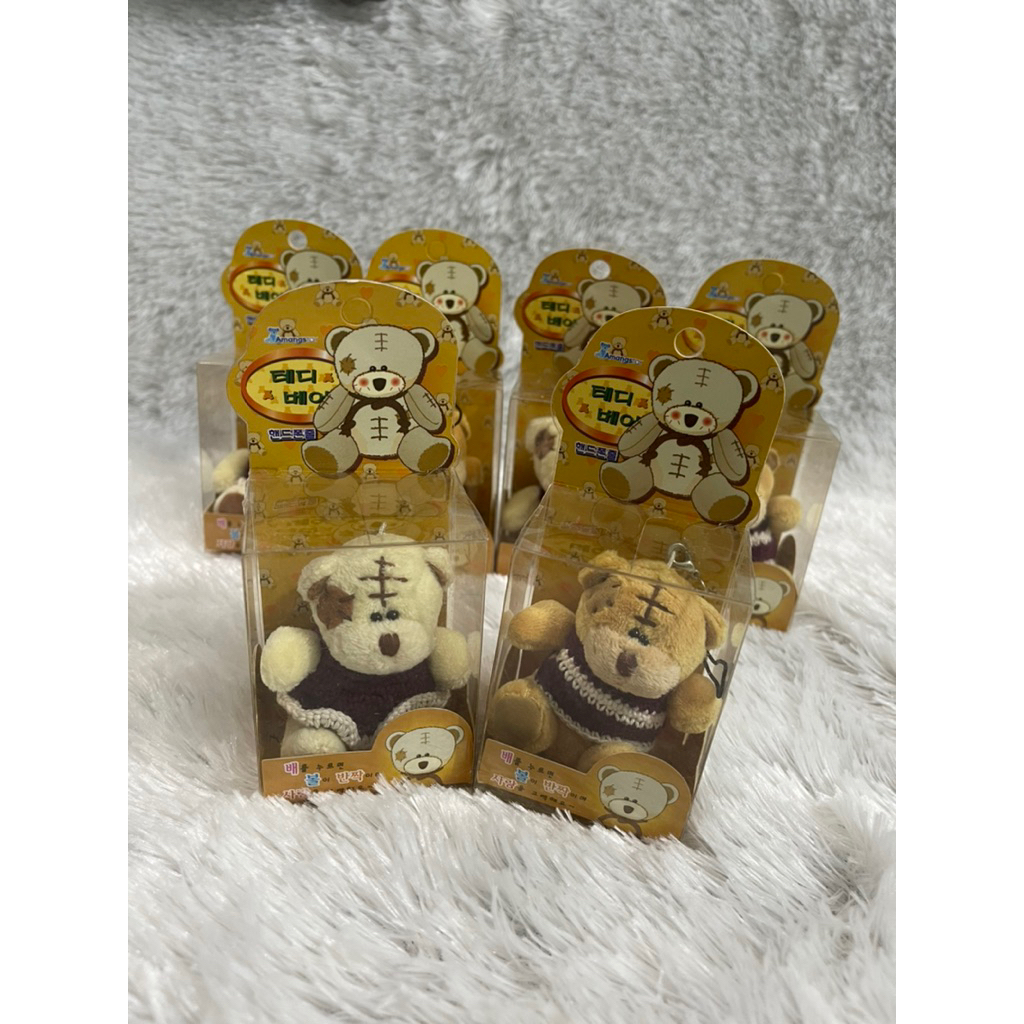 me to you boneka/boneka me to you/me to you plush keychain/gantungan me to you/me to you gantungan H