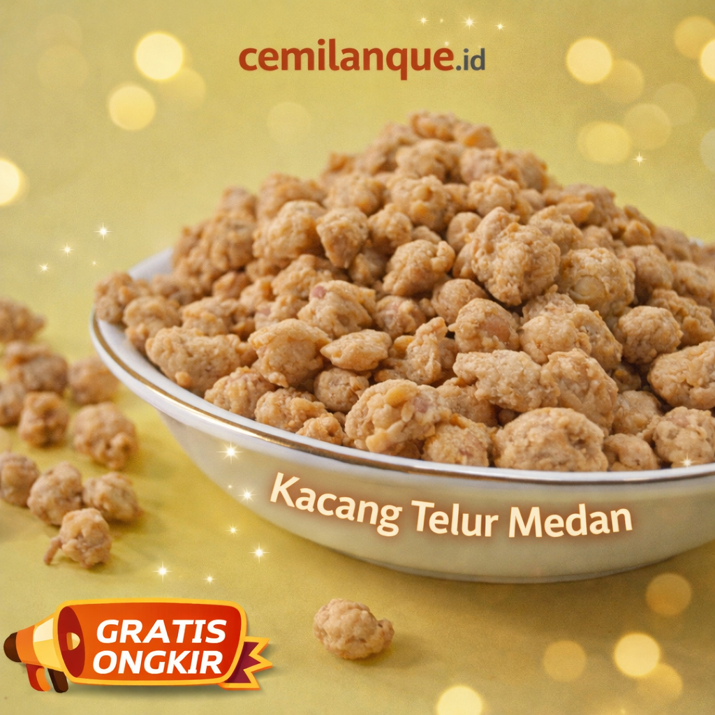 Kacang Telur Medan Gurih 150 Gram /Kacang Kribo
