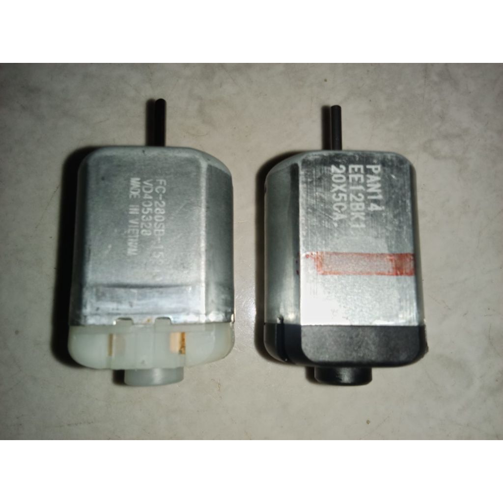 Dinamo penggerak spion mobil DC 3volt - 12volt