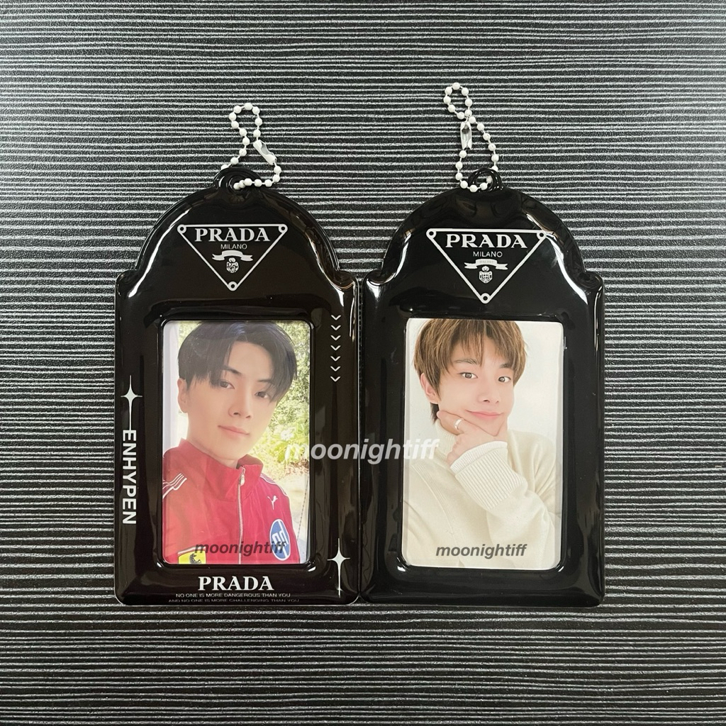 [READY STOCK] PRADA PHOTO CARD HOLDER ENHYPEN CAHOL PVC NEW NCT STRAY KIDS