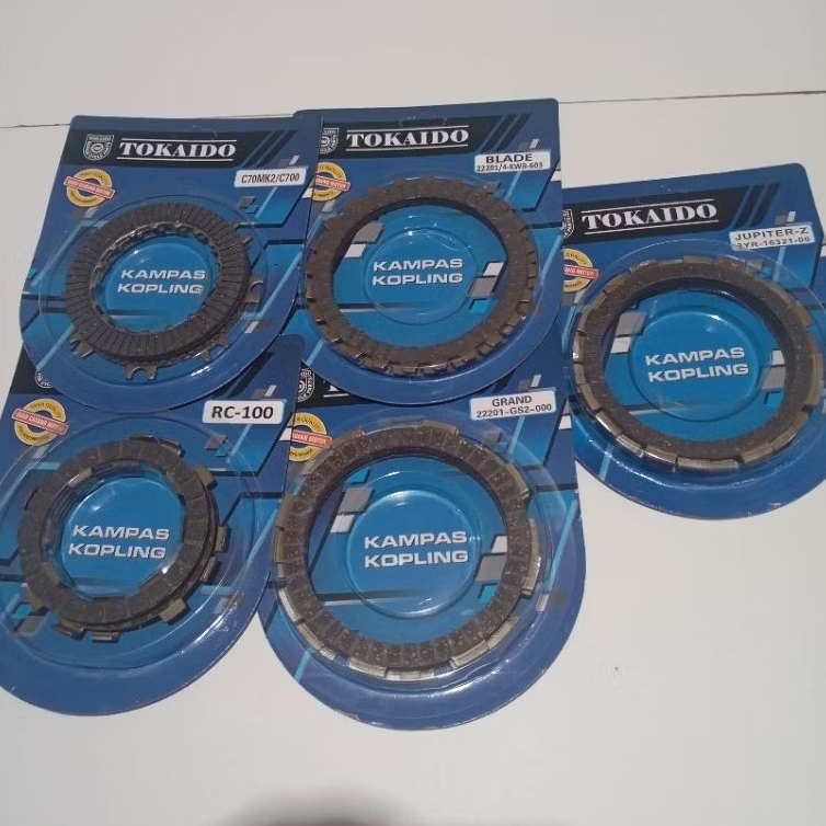 Komplit Kampas Kopling RC-100 / BLADE / GRAND / JUPITER-Z / C700/C70MK2