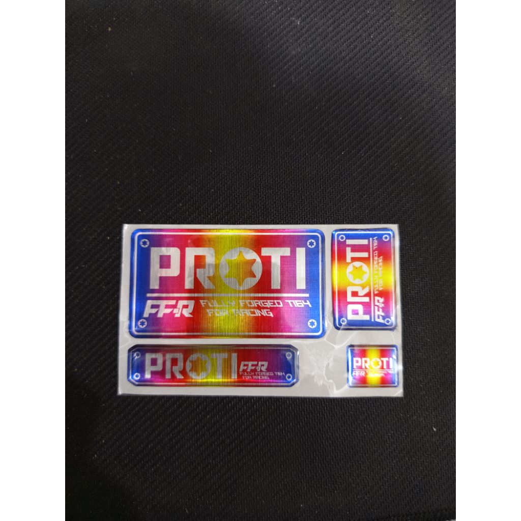 Emblem pack stiker resin timbul hager VARIO