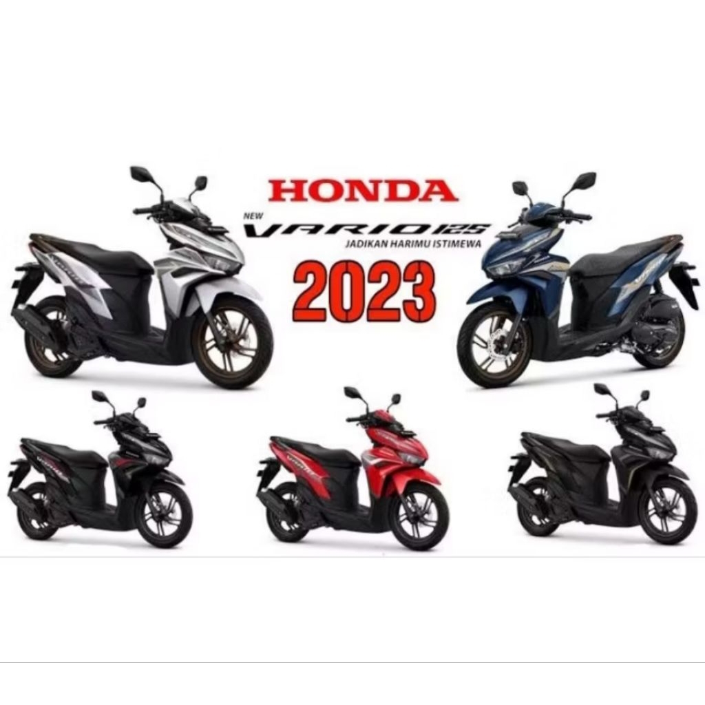 SPAKBOR DEPAN VARIO 125-150 NEW K59J HITAM
